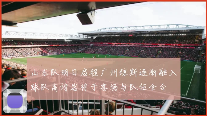 山东队明日启程广州琼斯逐渐融入球队高诗岩将于客场与队伍会合